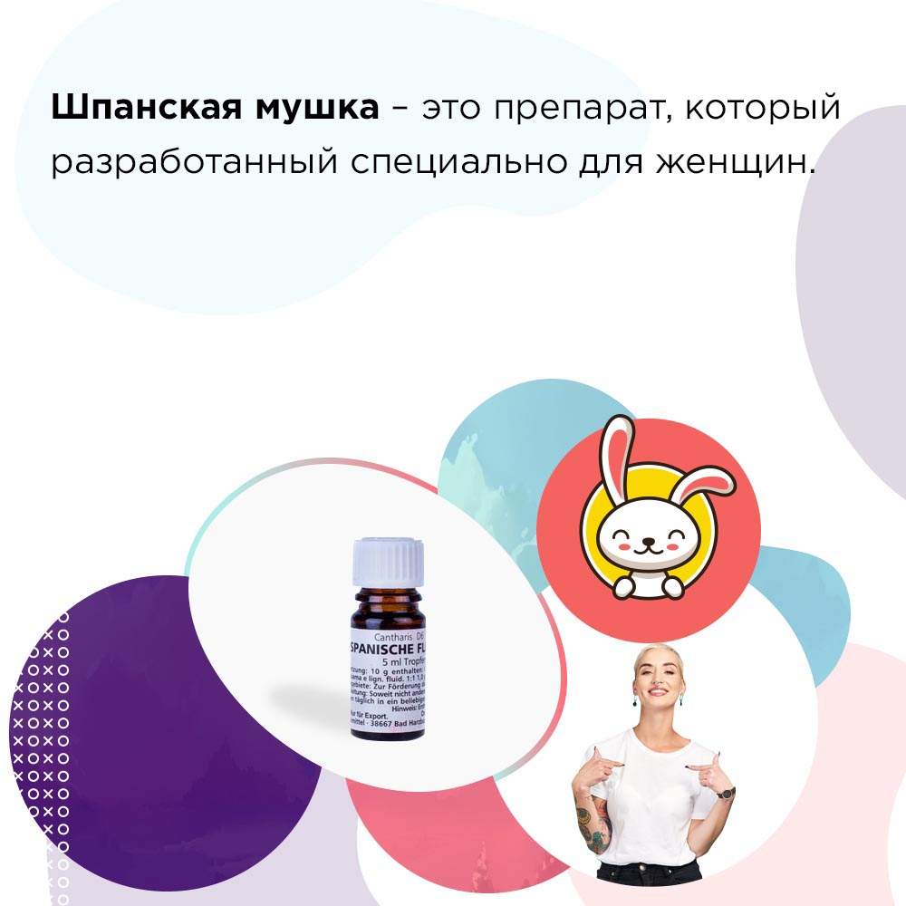 Шпанская мушка для женщин